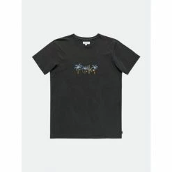 Banks Journal Twine Faded Tee Shirt T-Shirts Dirty Black
